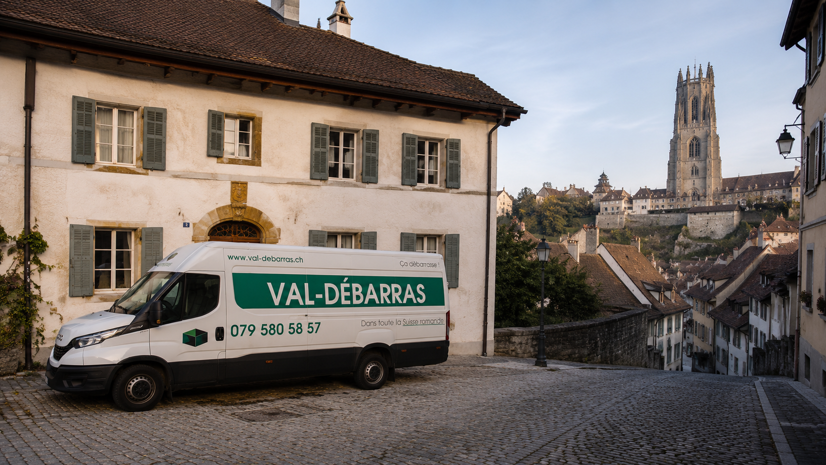 Val-Débarras Fribourg — Vieille ville pavée